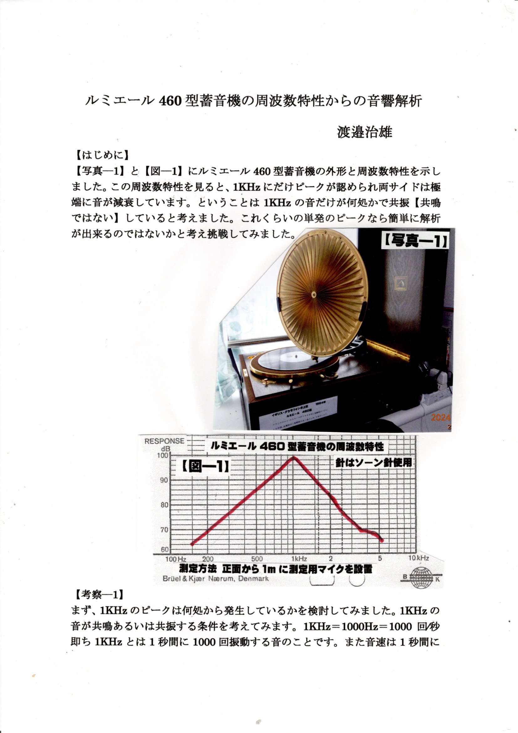 研究レポート;横浜蓄音器ミュージアム